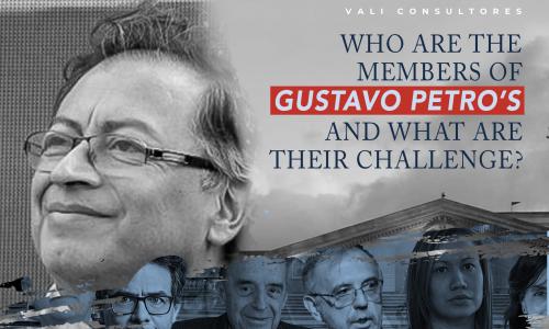 Who are the members of Gustavo Petro's and what are their challenge